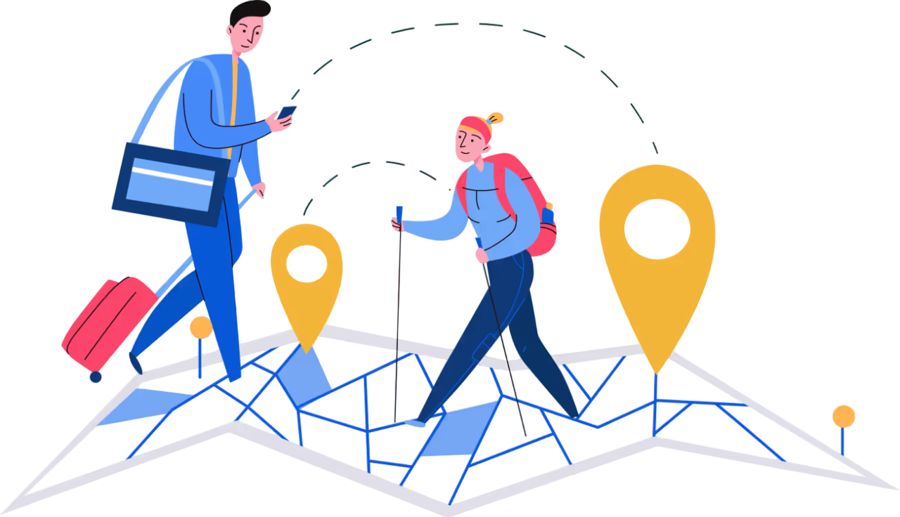 BDS Predictor Illustration of a dentist and patient